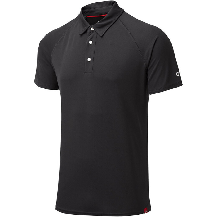 2024 Gill Mens UV Tec Polo Top UV008 - Black